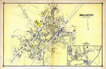 Holliston Town, Holliston Town East, East Holliston Town, Middlesex County 1875